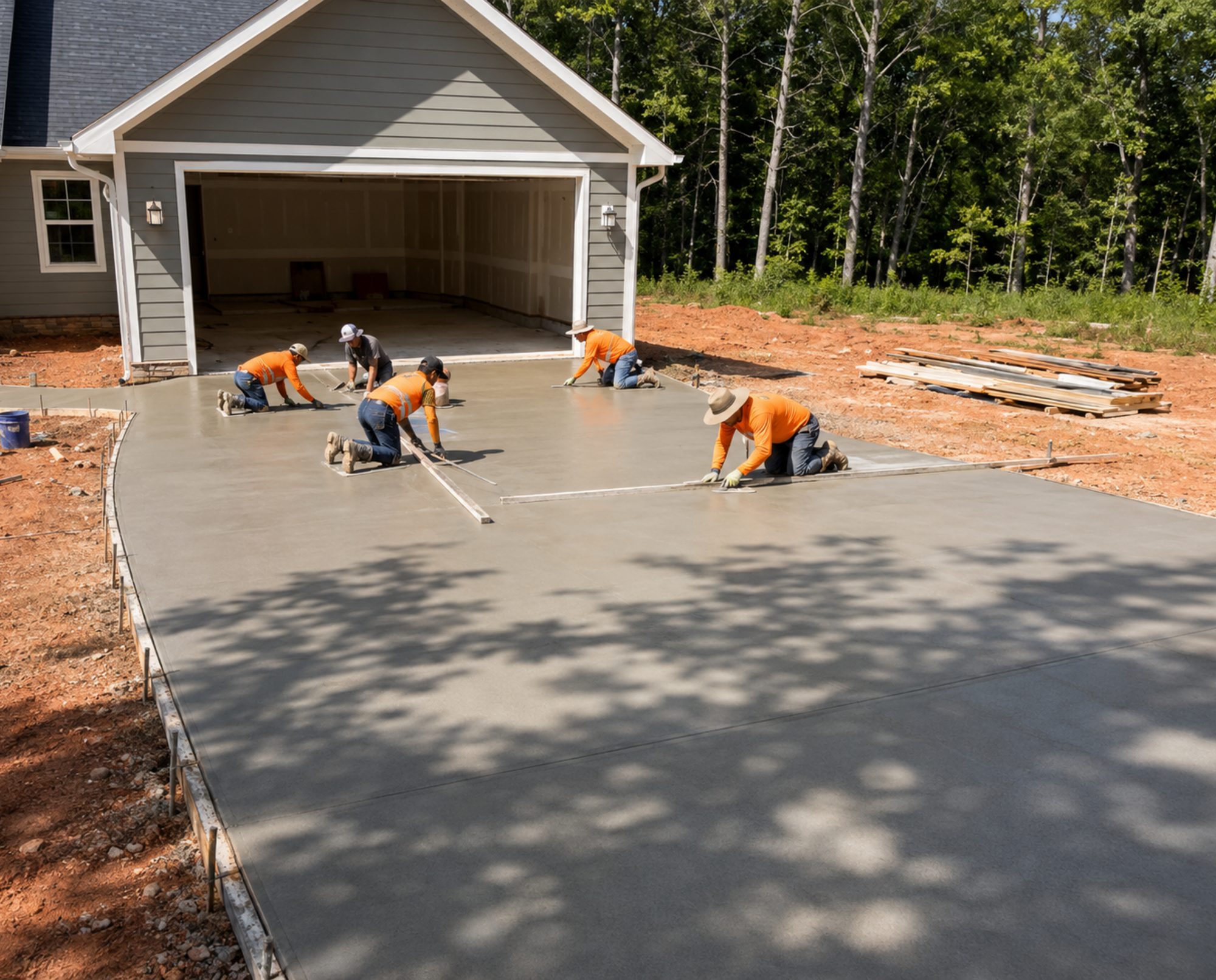 Concrete work in the Winston-Salem area, project photo 7
