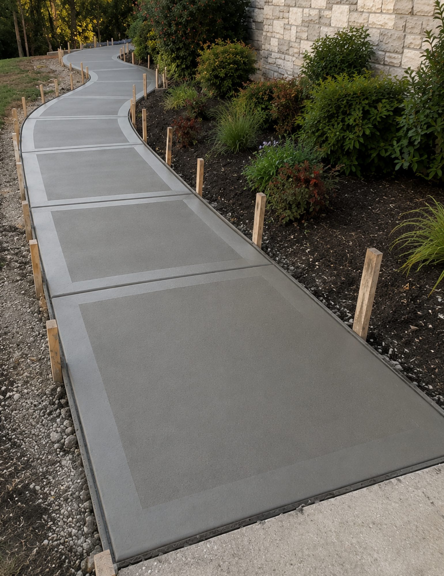 Concrete work in the Winston-Salem area, project photo 10